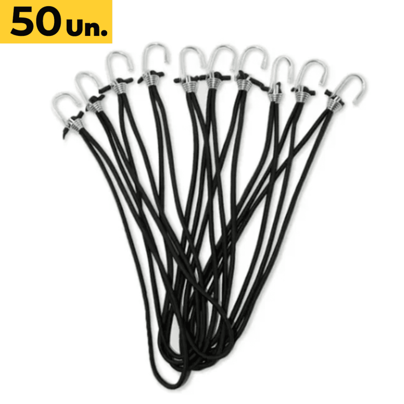 Corda Elastica Con Ganci A Barba - 200 Pezzi, 1,6mm X 16,5cm, Bianco - Foto 8