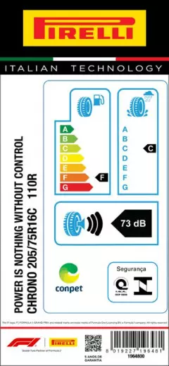 PNEU 205/75R16 CHRONO 110R ARO 16 PIRELLI