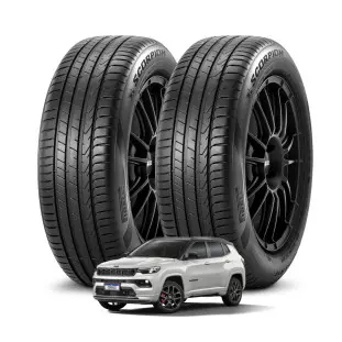 KIT 2 PNEUS 225/55R18 SCORPION 98H PIRELLI JEEP COMPASS