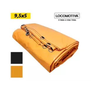 Lona 9,5x5 Caminhão Bitrem - Locomotiva
