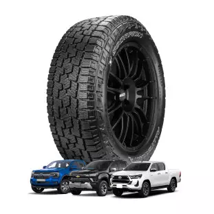 PNEU 265/65R17 SCORPION A/T 112T LETRA BRANCA PIRELLI RANGER, HILUX, S10