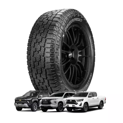 PNEU 265/60R18 SCORPION A/T Plus LETRA BRANCA 110H PIRELLI Pajero, L200, Hilux, S10